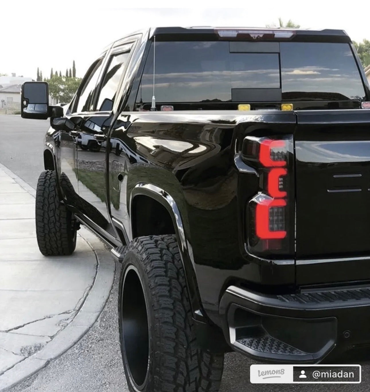 Chevy Silverado 1500 19-23 (Replaces OEM LED Tail Lights ONLY) OLED Smoked