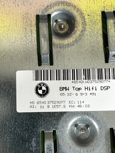 2004-2008 BMW 545i 2004-2007 525i 530i Radio Audio Amplifier AMP Hifi Top System