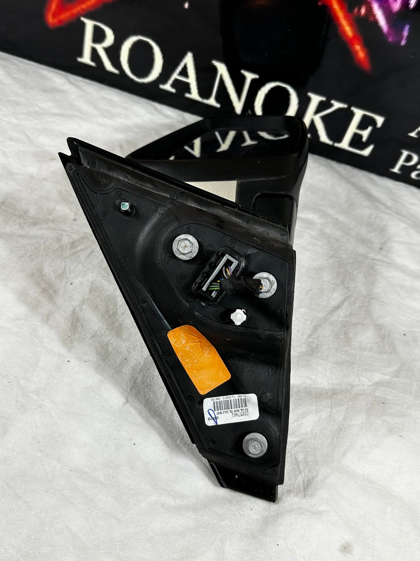 Passengers Side View Mirror Power With Turn Signal Fits 10-12 LACROSSE GOLD OEM