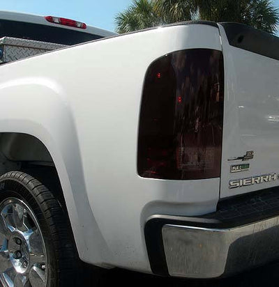 GMC Tail Lights, Sierra Tail Lights, Sierra 07-13 Tail Lights, Dark Red Smoked Tail Lights, Recon Tail Lights, GMC Tail Lights