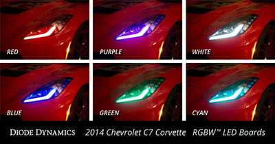 2014-2019 Chevrolet Corvette Multicolor DRL LED Boards