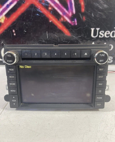 2009 Ford Edge Navigation Radio Receiver AM-FM w/ CD Player OEM