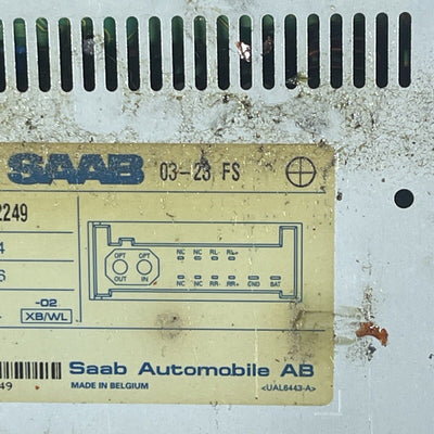 Saab Audio Radio System AMP, 9-3 Audio Radio System AMP, Audio Radio System AMP