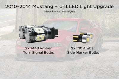 2013-2014 Fits Ford MUSTANG Morimoto XB LED tail light plug and play SMOKE