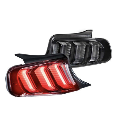 2013-2014 Fits Ford Mustang LED XB Tail Lights Facelift By Morimoto SMK