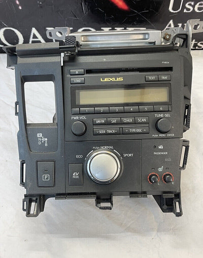 2014-2017 LEXUS CT200h Radio Receiver CD Player With Climate Control