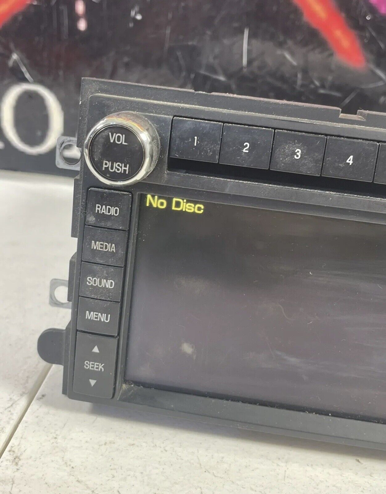 2009 Ford Edge Navigation Radio Receiver AM-FM w/ CD Player OEM