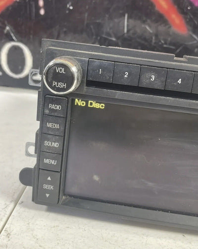 2009 Ford Edge AM FM Radio Receiver w/Navigation w/Display Screen OEM