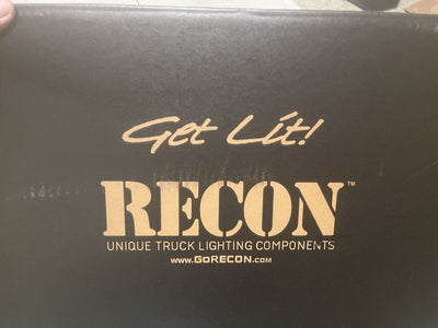 2021-2023 FITS Ford Bronco Lens BY RECON OLED TAIL LIGHTS - Smoked