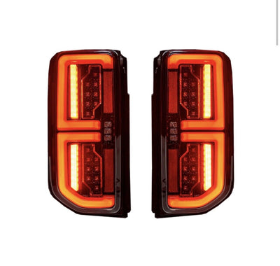 2021-2023 FITS Ford Bronco OLED TAIL LIGHTS - Clear Lens BY RECON