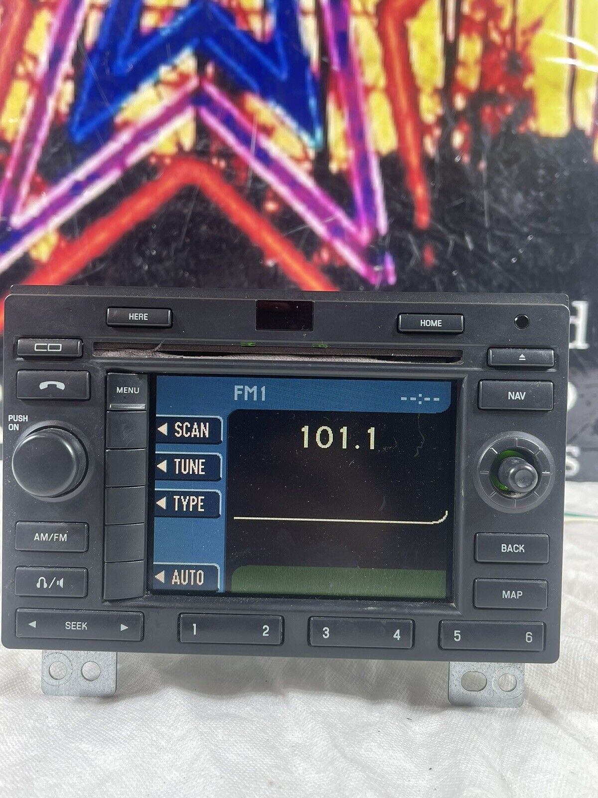 2004-2006 Ford Expedition Radio Navigation Unit AM-FM Tuner Cd Gps OEM