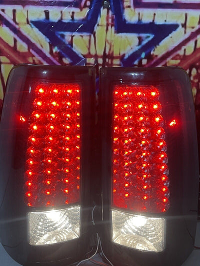 2003-2006 Silverado Sierra 1500/2500/3500 LED Smoked Tail Light