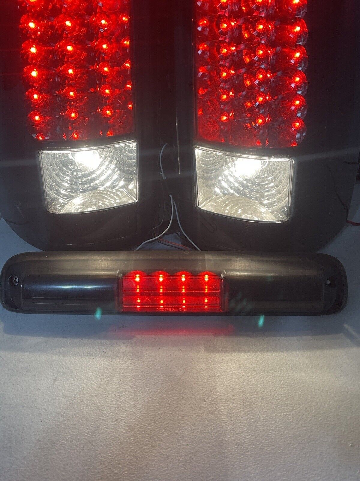 2003-2006 Silverado Sierra 1500/2500/3500 LED Smoked Tail Light