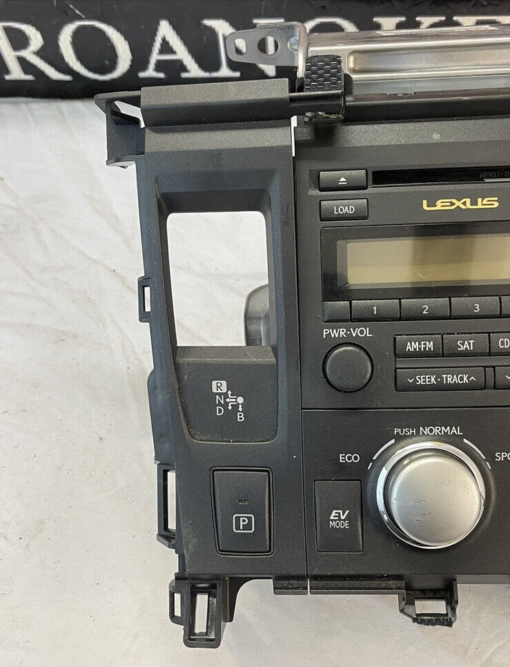 2014-2017 LEXUS CT200h Radio Receiver CD Player With Climate Control