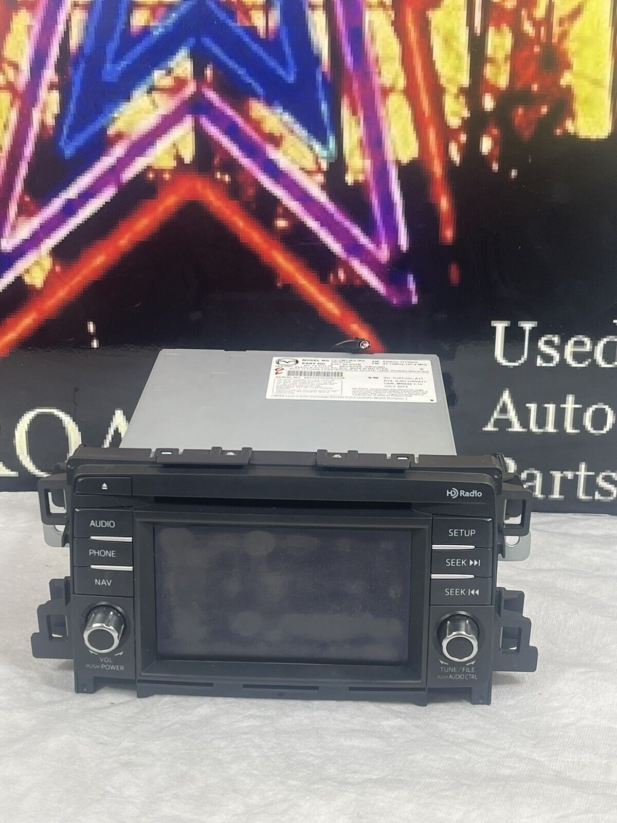 2013-2014 Mazda Cx-5 Cx5 Navigation Radio Receiver KJ0166DD0B OEM
