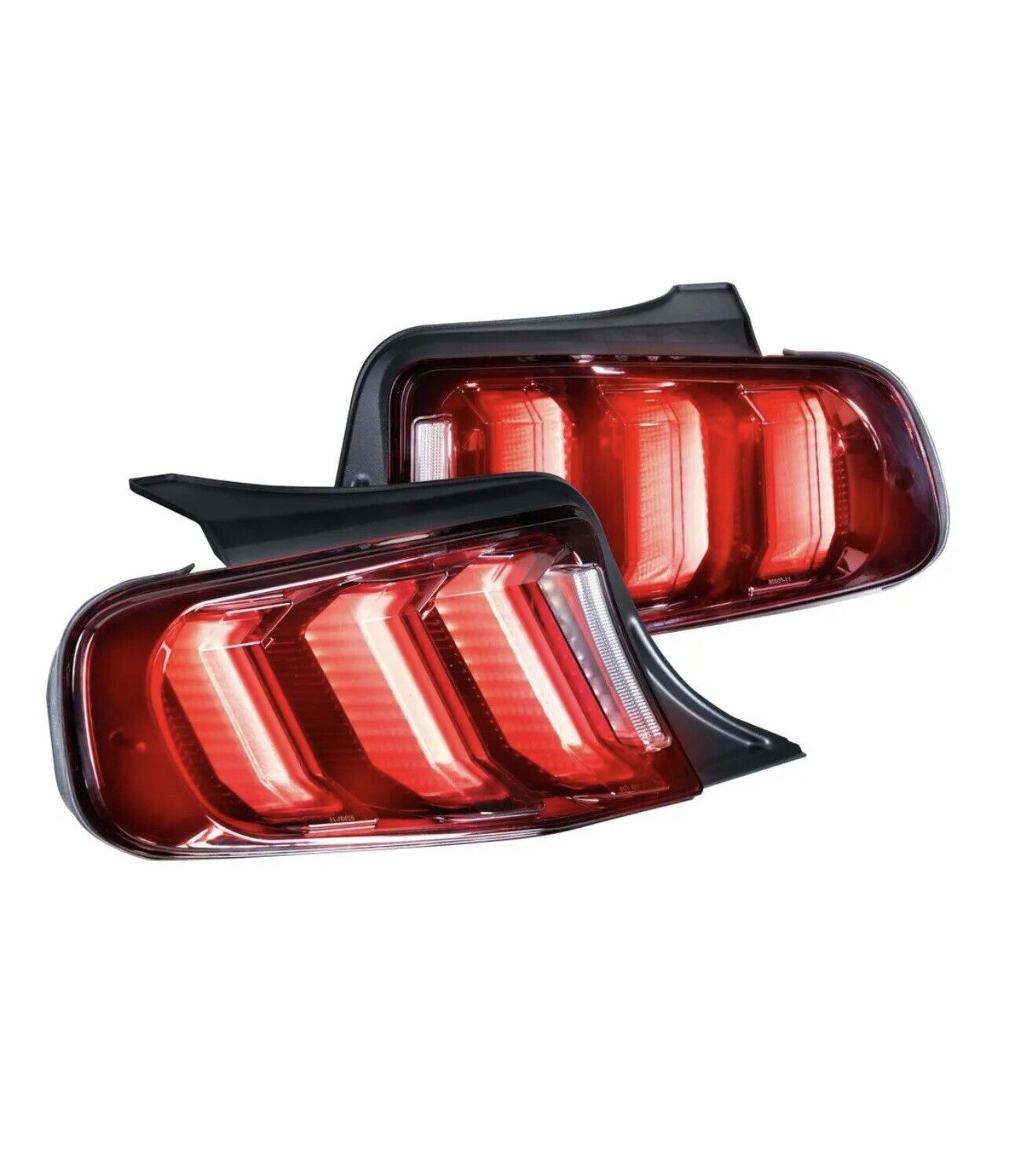 2013-2014 Fits Ford Mustang LED XB Tail Lights Facelift By Morimoto SMK