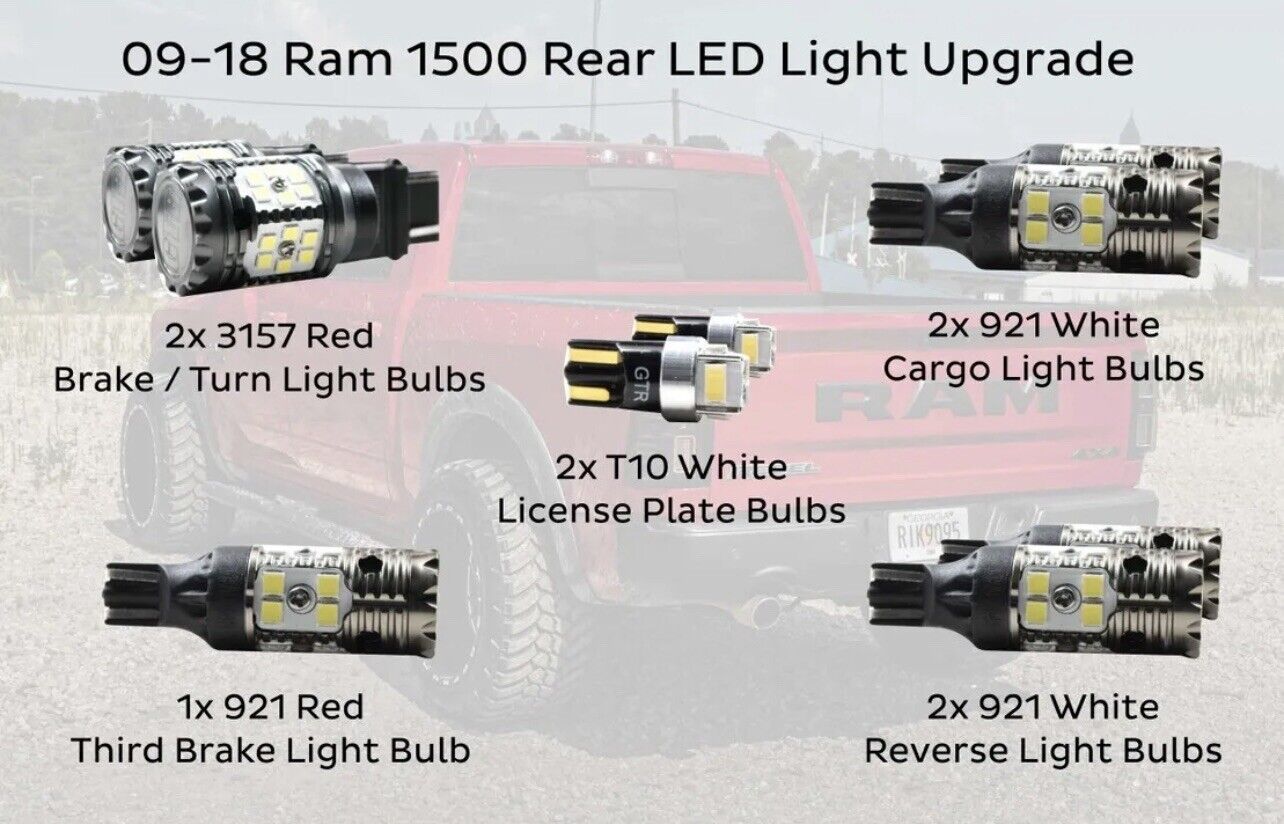 2009-2018 LED XB Fits Dodge Ram 1500 2500 3500 Morimoto Tail Light Smoked