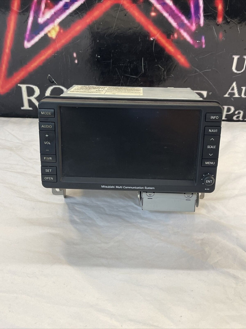 2008-2014 Mitsubishi Lancer Outlander Navigation GPS Radio Player CD Screen