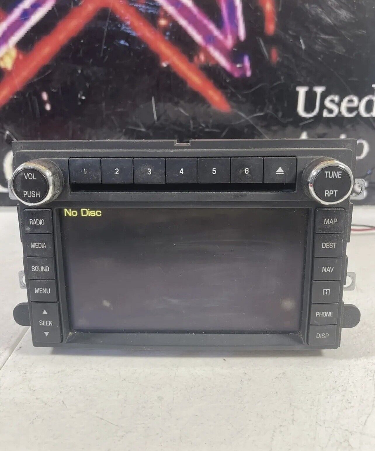 2009 Ford Edge AM FM Radio Receiver w/Navigation w/Display Screen OEM