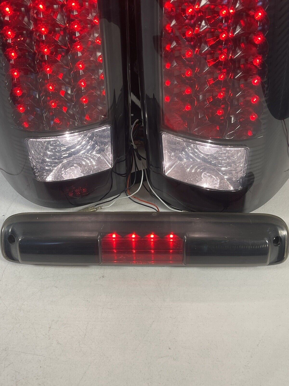 2003-2006 Silverado Sierra 1500/2500/3500 LED Smoked Tail Light