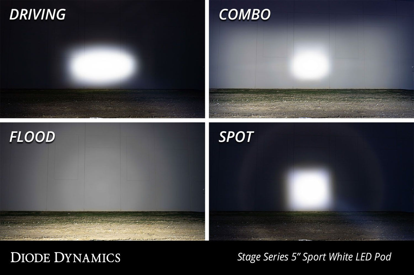 Stage Series 5" White Pro LED Pod (one)