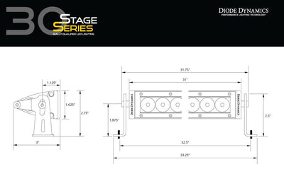 Stage Series 30" White Light Bar