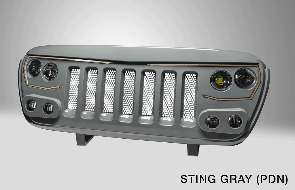 Oracle Lighting Vector Pro-series Full Led Grill for Jeep Wrangler JL/ Gladiator JT